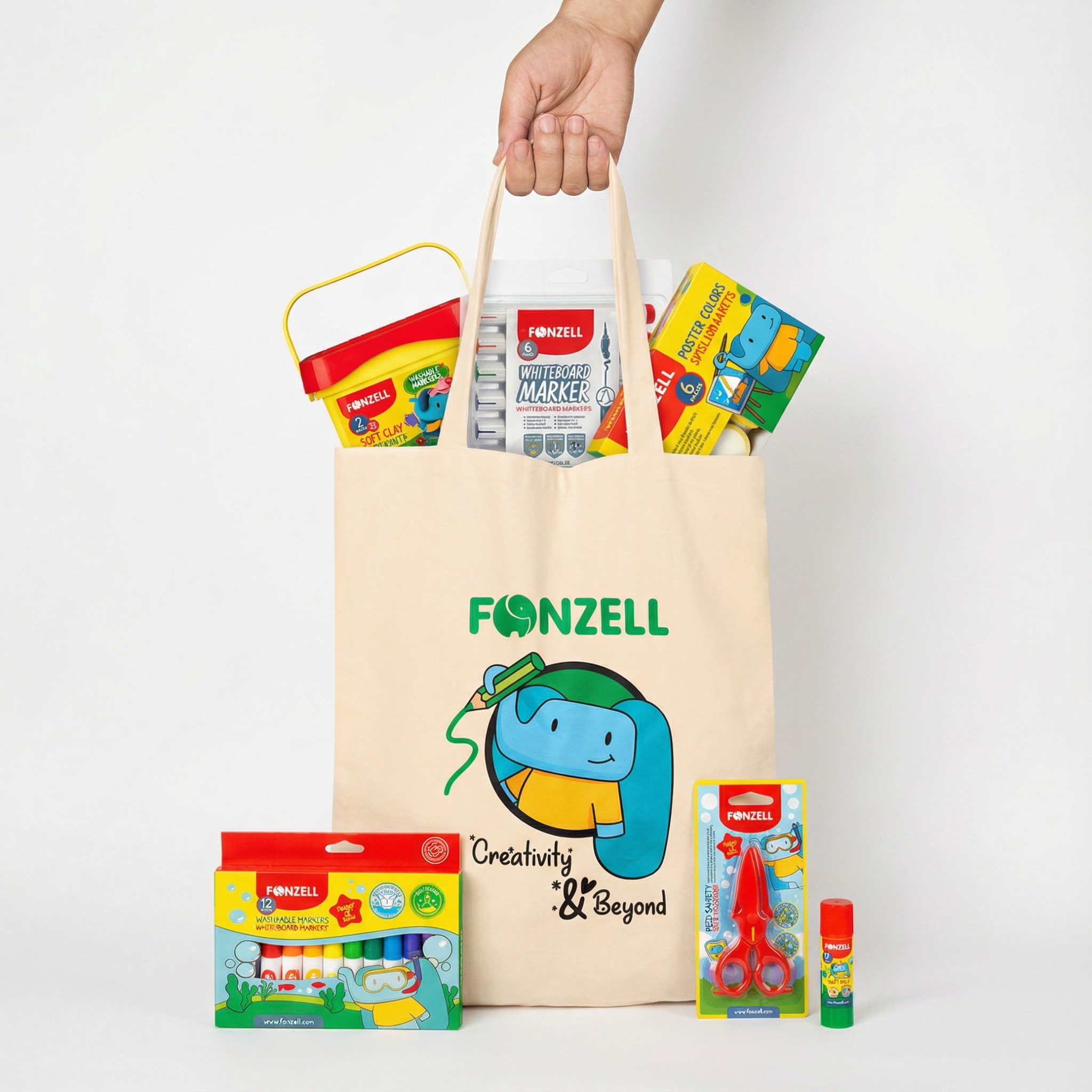 FONZELL creative products package