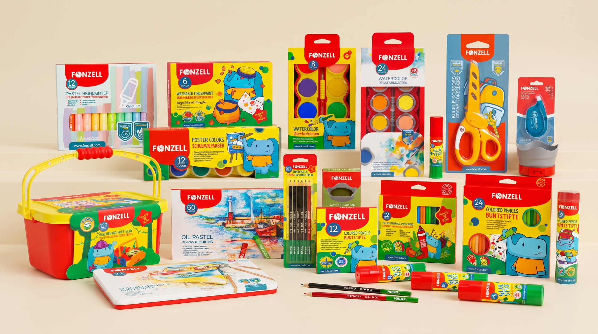 FONZELL product assortment